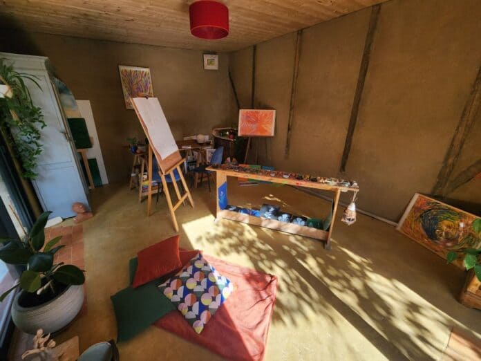 Atelier de peinture intuitive et créativité libre à L'EnVolée, Rennes